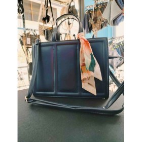 Resim Perra Life Fularlı Siyah Bayan Çanta 