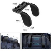 Resim Wondernest A05 Ayarlanabilir Araba Oto U Şekilli Bellek Köpük Boyun Yastığı, Kanca Ve Telefon Tutucu, Kırmızı 