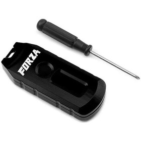 Resim Honda Forza 2018 - 2021 Uyumlu Anahtar Kılıfı Siyah 