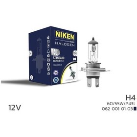Resim Niken 12v H4 60w/55w Halojen Ampul P43t - Ekolmaks 