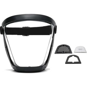 Resim Louisee Tek Parça Koruyucu Maske Tam Yüz Toz Geçirmez Bisiklet Buğu Önleyici Gözlük Hd Maske (Yurt Dışından) 