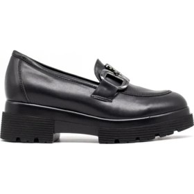 Resim Comart Kadın Oxford Ayakkabı 2G4840 4840 Micro Tech Nero 