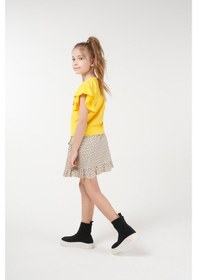 Resim Brz Kids Kız Çocuk Etek Ekru 