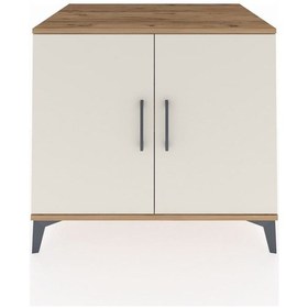 Resim Kronos Şifonyer Tek Raflı 2 Kapaklı 88x59x80 Çam-aytaşı Çam 