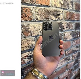 Resim Apple iPhone 15 Pro İkinci El YD | 256 GB | Siyah 