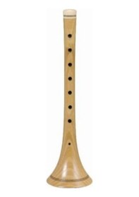 Resim Vernikli Zurna Küçük Boy 23.5 Cm - Re + Boru + Halka + 3 Adet Yedek Kamış 