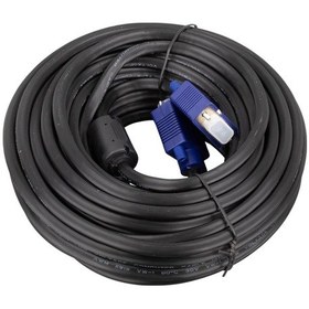 Resim Powermaster Pm-4421 15 Pin 3+6 Erkek/erkek 10 Metre Vga Görüntü Kablosu 