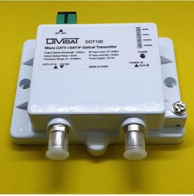 Resim Divisat Fiber Optic Transmitter Catv + Sat 10Mw 47-2150Mhz 