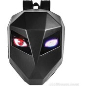 Resim Ledli 25 Modlu Mobil Kontrollü Akıllı Motorcu Sırt Çantası 