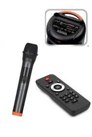 Resim Techno Bluetooth Özellikli Hoparlör 3x8" Karaoke Mikrofon Özellikli Profesyonel Speaker (KLN-70) 