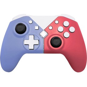 Resim NS5 Kablosuz Bluetooth Gamepad Joystick Denetleyici Mavi 