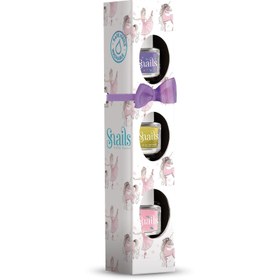 Resim Snails Mini 3'lü Su Bazlı Oje - Magic Ballerine 
