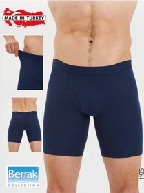 Resim Nıkaraqua Shop Sürtünmeye Karşı Koruyucu Uzun Spor Boksör Külotları 381213491 Mavi 