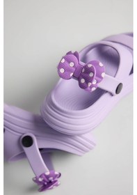 Resim Defacto Kız Çocuk Düz Taban Terlik E7819a825smpr46 Mor 