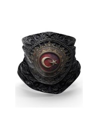 Resim Bebo Store Extreme Outdoor Spor , Motorcu Ve Bisiklet Kullananlara Özel Desenli Buff Boyunluk Bandana Balaklava Bayrak-218 Çok Renkli 