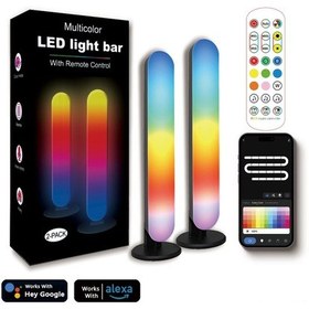 Resim Padalink Rgb Müzik Ritmi Işıklı Oyun Masası Aydınlatması, Bluetooth/wi-fi İle Kontrollü, 2 Adet 2.4g , Akıllı Rgb Led Stip Renkli 