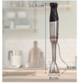 Resim Bosch Serie 6 El Blenderı ErgoMaster 1200 W Paslanmaz çelik MSM6M810 