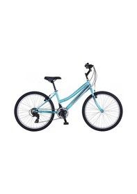 Resim Salcano Excel 26 Jant 21 Vites Lady Pabuç Fren Kadın Bisikleti 155 Cm Üstü Boy Turkuaz Renk Siyah 