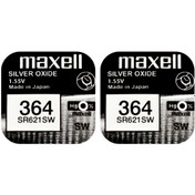 Resim Maxell 364 Sr621sw 1.55v Saat Pili 2 Adet %100 Orijinal 