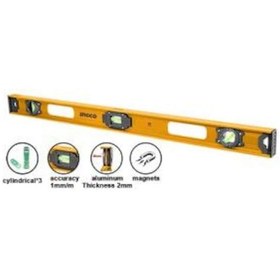 Resim Ingco HSL28120 Mıknatıslı Su Terazisi 120 CM 