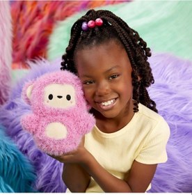 Resim Fluffie Stuffiez Küçük Peluş Maymun Renkli 