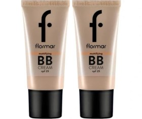 Resim Mattifying Bb Yağlı ve Karma Ciltler Için Nemlendirici Etkili Spf 25 Mat Bitişli Bb Krem No. 002 - Fair/light - 8690604535170 (2 Paketi) 