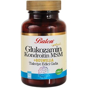 Resim Balen Glukozamin Kondroitin Msm Boswellia 1200 Mg*120 Tablet 