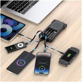 Resim Sunix PB-200 Güneş Enerjili 10000 (mAh) Powerbank 