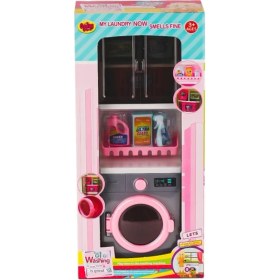 Resim MCM Group 02380 Çamaşır Makinesi Oyun Seti -Oydaş Oyuncak 