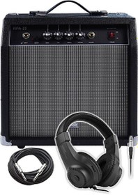Resim Midex RPA-25BK-HD Bas Gitar Amfisi 25 Watt (Kulaklık ve Jak Kablosu Dahil) 