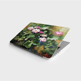 Resim Laptop Sticker Notebook Pc Kaplama Etiketi Bataklık Güller 