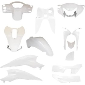 Resim Kaporta Set Beyaz Honda Dıo 65517p 