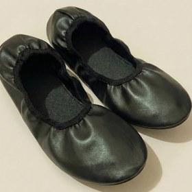 Resim Mijja Siyah Çocuk Pisi Pisi 23 Nisan, Halk Oyunları, Folklor, Dans ve Bale Gösteri Ayakkabısı 