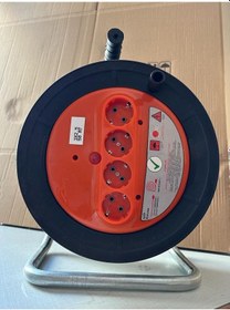 Resim 3G1.5 50 MT Makaralı Seyyar Uzatma Kablosu 