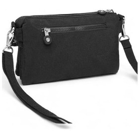 Resim Smart Bags Günlük Minik Boy Su Geçirmez Krınkıl Kumaş Kadın Telefon Ve Postacı Çantası Siyah 70987845 