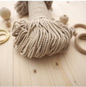 Resim Genel Markalar 3 Mm 50 Metre Jüt Halat Ip Dekoratif Hasır Ip Kendir 