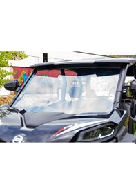 Resim Moto Üçel Cfmoto Z Force 950 Utv 4 Kişilik Uyumlu Ön Tam Cam 