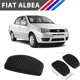 Resim Fiat Albea Fren Debriyaj Pedal Lastiği 2 Adetli Set 