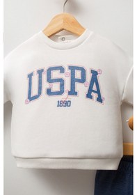 Resim U.S. Polo Assn. U.s. Polo Assn Kız Bebek Beyaz Takım Usb2774-c-v1 Beyaz 