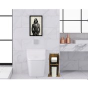 Resim Bk Home Doğal Masif Ahşap Tuvalet Kağıtlığı Ve Dekoratif Ahşap Si (551052544) Bk