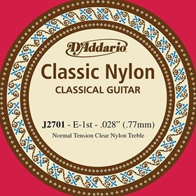 Resim D'Addario J2701 Klasik Gitar İnce Mi Teli 