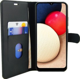 Resim General Mobile Gm20 Standlı Para Gözlü Kapaklı Trendx Cüzdan Siyah 