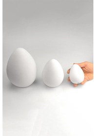 Resim Paskalya Yumurtası Boyanabilir Obje - Seramik Bisküvi 22 CM 