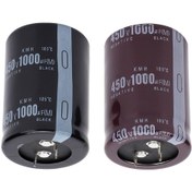 Resim Aubyhe 2 Adet Alüminyum Kabuk Elektrolitik Kondansatör, 450v 1000μf, 105 C Isı Dayanımı, 35x50mm Boyut, Filtreleme Ve Enerji Depolama İçin 