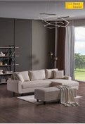 Resim Kagu Corner Flavia Köşe Takımı Puflu 
