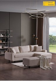 Resim Kagu Corner Flavia Köşe Takımı Puflu 