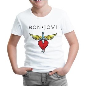 Resim Lord Tshirt Bon Jovi Beyaz Çocuk Tshirt 