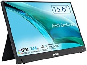 Resim ASUS ZENSCREEN MB16AHG 15.6 TASINABILIR USB MONITOR IPS 1920x1080 3MS 144HZ Mini-HDMI USB-C 3YIL MAT EKRAN, EYECARE Monitör 