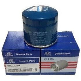 Resim Kıa Soul Yağ Filtresi Benzinli 2011 - 2018 2630035504 Orjınal 