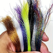 Resim 7 Çanta Parlak Floresan Tinsel Hat, Flash Fly Bağlama Malzemesi, Tuzlu Su Balıkçılığı İçin Balıkçılık Takımı 